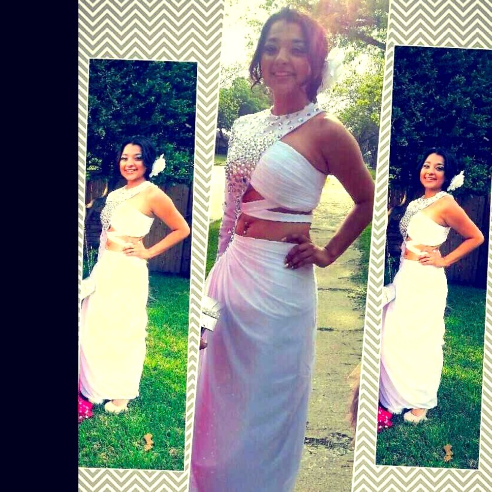 White dress